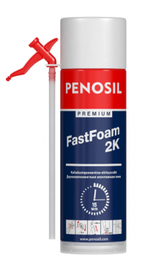 PENOSIL Premium Fast Foam 2K Ātri cietējošas divkomponentu putas ar salmiņaplikatoru