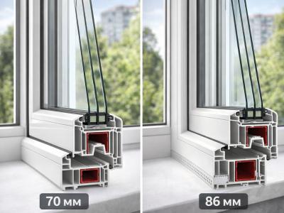 70 mm vai 86 mm profils: kas patiesībā ir svarīgs?