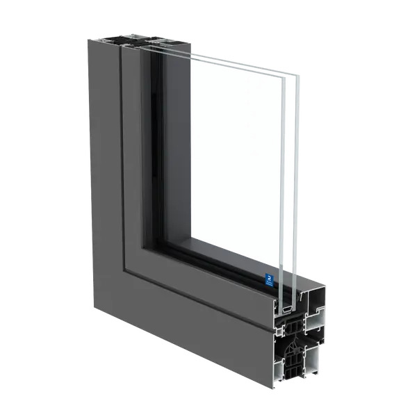 ConceptSystem 77 Reynaers Aluminiumprofil — Gesamtansicht