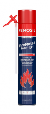 PENOSIL Premium FireRated Foam B1 огнеупорная ПУ пена с трубочкой